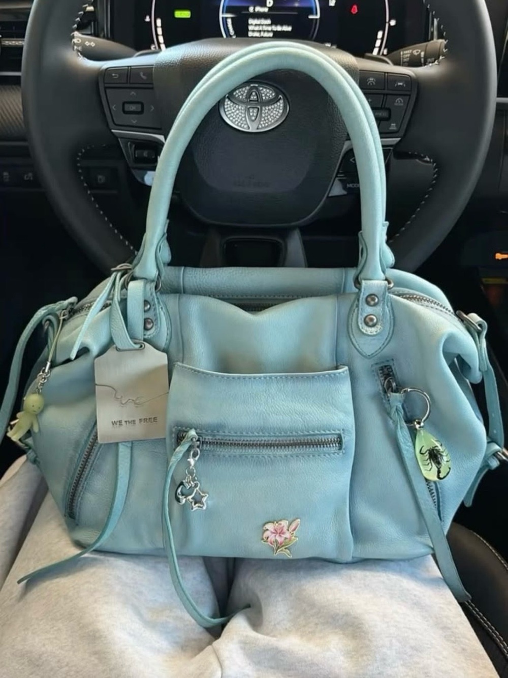 Free people baby Emerson in highly sought after and sold out washed sail!